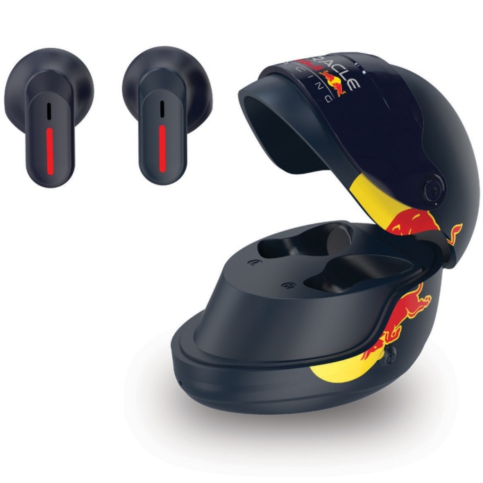 Słuchawki Oracle Red Bull Racing Helmet TWS z etui w kształcie kasku